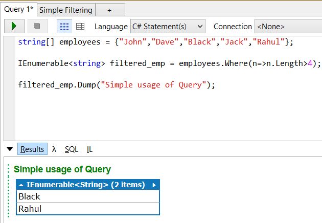 run these queries
